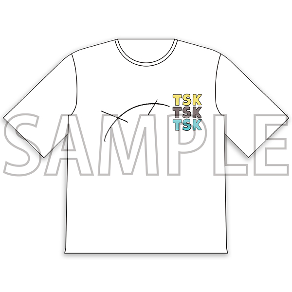 【予約商品】『転生したらスライムだった件』みっつばーオリジナルデザインTシャツ白
