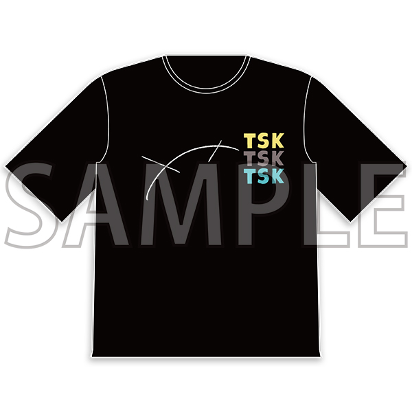 【予約商品】『転生したらスライムだった件』みっつばーオリジナルデザインTシャツ黒